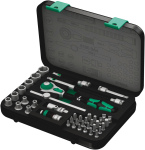 8100 SA 4 Zyklop Speed Ratchet Set, 1/4" drive, imperial, 41 pieces