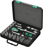 8100 SB 2 Zyklop Speed Ratchet Set, 3/8" drive, metric, 43 pieces