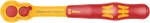Wera 8007 B VDE Zyklop ratchet, insulated, with switch lever, with 3/8" drive, 3/8" x 222 mm