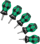 Wera Stubby Set TX 1 Screwdriver set TORXÂ®, 5 pieces