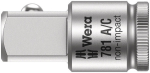 Wera 781 A 1/4" Connection parts, 781 A/C x 1/2 x 36 mm x 1/4"