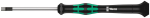 Wera 2054 Screwdriver for hexagon socket screws for electronic applications, 0.9 x 40 mm