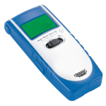 Draper 22230 D389 detector, wall scanner, live wire detector, stud finder tool, pipe cable stud locator, LCD wall detector, Draper 3-in-1 sensor