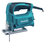 Makita 4329 Top‑Handle Jigsaw – 450 W, 110 V or 240 V, Variable Speed, 18 mm Stroke