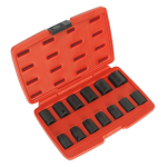 SEALEY 13pc 1/2" Drive Metric Impact Socket Set | AK5613M