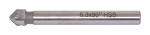 MAKITA D-37437 COUNTERSINK BIT 3 EDGES 6.3MM