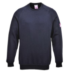Portwest FR12NARXL Modaflame Knit Anti-Static FR Long Sleeve Sweatshirt Navy XL R