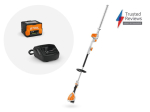 STIHL HLA 56 Long-Reach Hedge Trimmer Set – with AK 20 Battery & Charger (HA012000058)