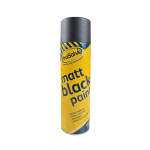 ProSolve Acrylic Spray Paint – Matt Black 500ml General Purpose (MBP5A)
