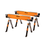 VAUNT Adjustable Saw Horse Twin Pack – Heavy Duty | V2003015