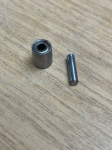 Dynabrade 11068 Contact Wheel Assy 5/16'' x 1/4'' Crown Face , Steel