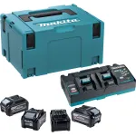 Makita 1911G5-7 XGT 40V 4.0Ah Power Source Kit &ndash; 4 Batteries, Charger & MakPac