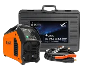 Jasic EVO ARC 200 PFC Inverter Welder – 230V MMA Set with Case & Leads