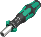Wera 838 RA S Bitholding screwdriver with ratchet functionality, 1/4inch, 1/4inch x 102 mm