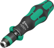 Wera 838 RA-R M Bitholding screwdriver with ratchet functionality, 1/4inch, 1/4inch x 123.5 mm