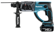 Makita DHR202RTJ 18V LXT SDS+ Rotary Hammer Drill 20mm – With 2x 5.0Ah Batteries, Charger & Makpac