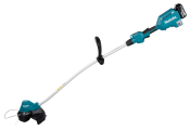Makita DUR189RT 18V LXT Brushless Line Trimmer – 300 mm, ADT, Telescopic Shaft, 1× 5.0Ah Battery & Charger