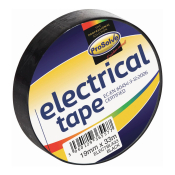 PROSOLVE TAPE BLACK PVC 19MMX33M