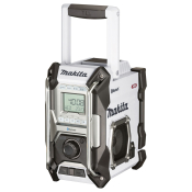 Makita MR002GZ01 White Cordless Bluetooth Site Radio with USB – 12V–40V Max XGT Compatible