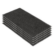 Trend AB/THD/150M Mesh 1/3 Sheet Sanding Sheet 5pc 93mm x 190mm 150 grit