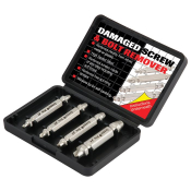Trend GRAB/SE2/SET Trend Grabit Screw Extractor Set - 4 piece set for removing damaged screws and bolts from 4mm to 8mm diameter