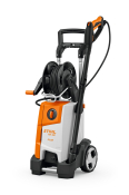 STIHL RE 140 PLUS Pressure Washer – 135 Bar, 12m Steel Hose & Hose Reel