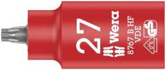 Wera 8767 B VDE HF TORX Zyklop bit socket, insulated, with holding function, 3_8inch drive