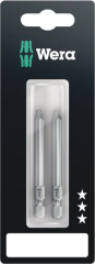 Wera 867_4 Z TORX BO SB bits with bore hole