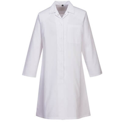 PORTWEST 2205 Women's Food Coat, One Pocket