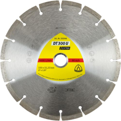 Klingspor DT 300 U Extra Diamond Blade – For Concrete & Construction Materials (Angle Grinder)
