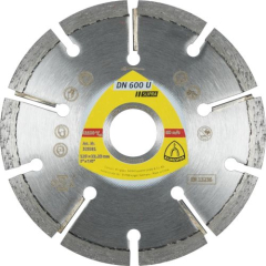 Klingspor DN 600 U Supra Diamond Cutting Blades – For Mortar Joints, Plaster & Aerated Concrete