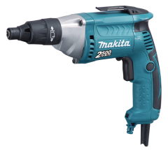 Makita FS2500 TEK Screwdriver – 2,500 rpm, Keyless Chuck & LED (110 V / 240 V)