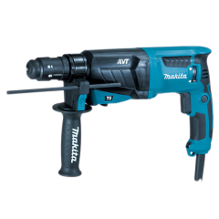 Makita HR2631FT Rotary Hammer – 26 mm SDS‑Plus with AVT & Quick‑Change Chuck (110 V / 240 V)