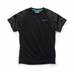 MAKITA TECH T-SHIRT -  BLACK