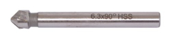 MAKITA COUNTERSINK BITS 5 EDGES STRAIGHT SHANK