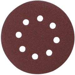 MAKITA VELCRO BACKED ABRASIVE DISCS - RED 125MM 5inch