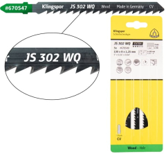 Klingspor JS 302 WQ Extra Jigsaw Blade Set – Wood, MDF, Chipboard & Timber