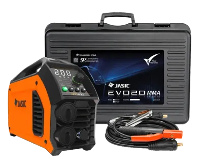 Jasic EVO ARC 200 PFC Inverter Welder – 230V MMA Set with Case & Leads