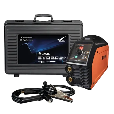 Jasic POWER ARC 160 Inverter Welder – 230V MMA Set with Case & Leads