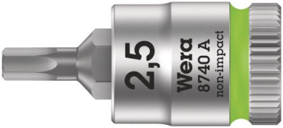 Wera 8740 A Zyklop bit socket, 1_4