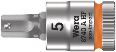 Wera 8740 A HF Zyklop bit socket with holding function, 1_4