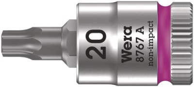 Wera 8767 A TORX Zyklop bit socket, 1_4