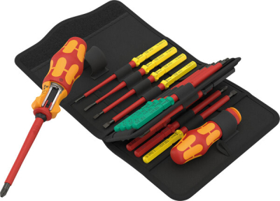 Wera Kraftform Kompakt VDE 17 RA 1, 17 pieces