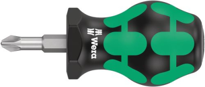 Wera 355 PZ Pozidriv-head Stubby_carburetor screwdriver