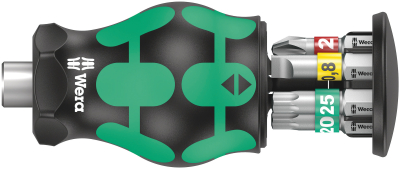 Wera Kraftform Kompakt Stubby magazine 1, 6 pieces