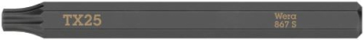 Wera 867 S TORX bits for impact screwdrivers