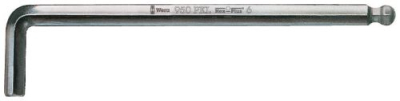 Wera 950 PKL L-key, metric, chrome-plated