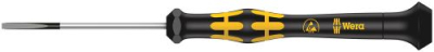 Wera 1578 A ESD Kraftform Micro screwdriver for slotted screws