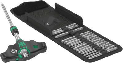 Wera Kraftform Kompakt 400 RA Imperial Set 1, 17 pieces