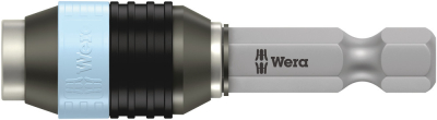 Wera 3888/4/1 K Rapidaptor Universal Bit Holder, stainless, 1/4Inch x 50 mm